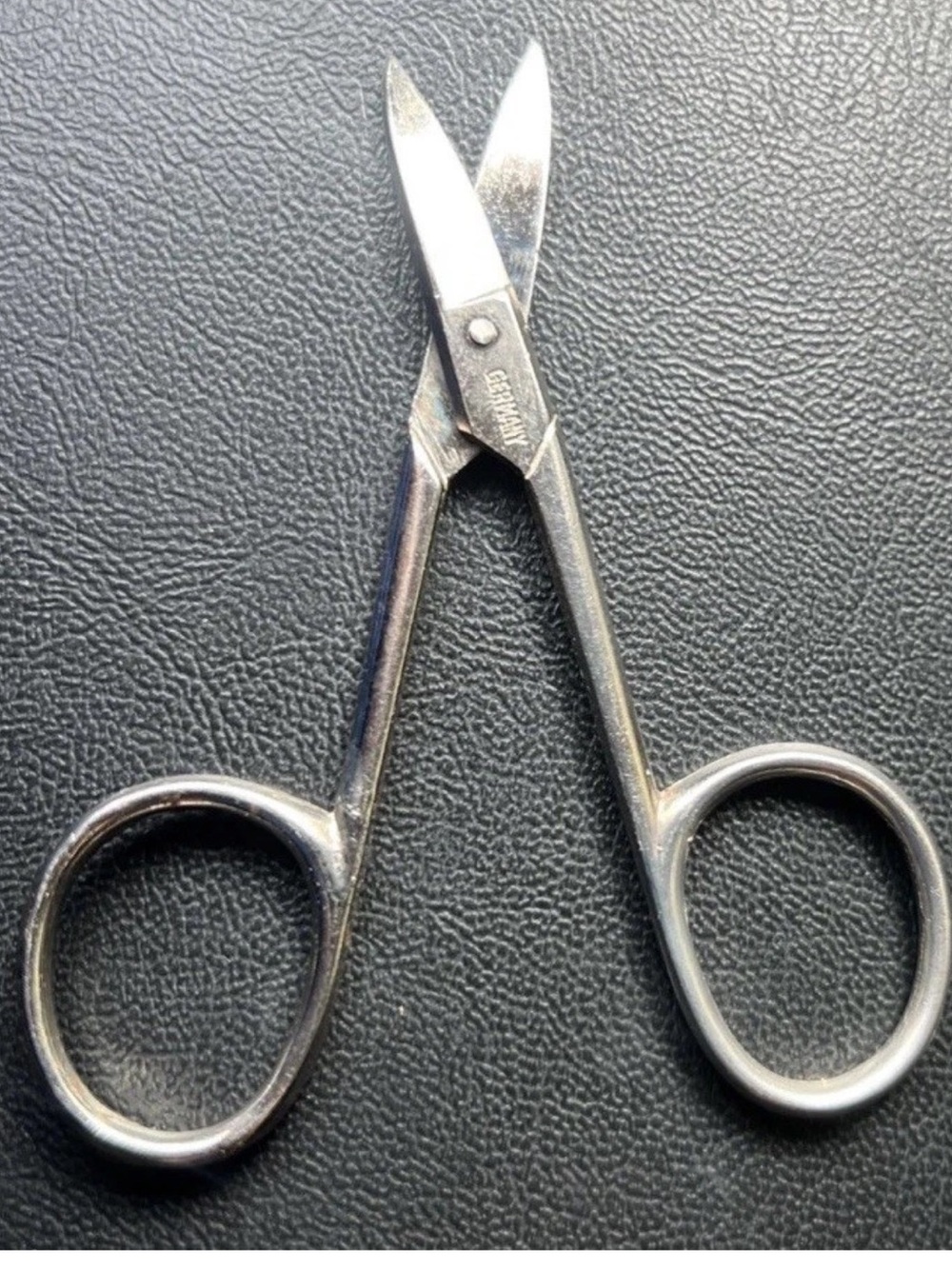 VINTAGE / ANTIQUE GERMAN 3" CURVED NAIL/PEDICURE SCISSORS